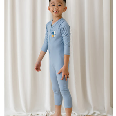 Lee Vierra Kids Soleil Long Diving Unisex - Baby Blue