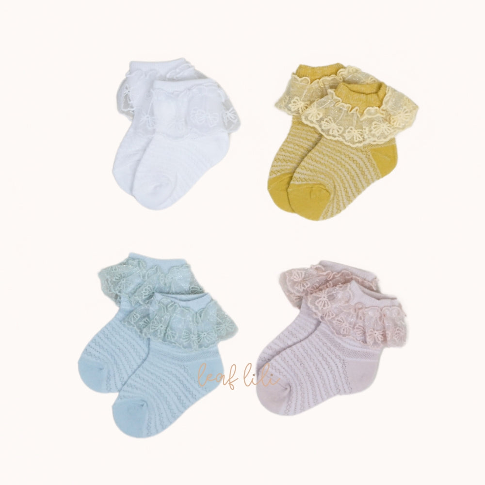 Leaf Lili Emma Lace Socks