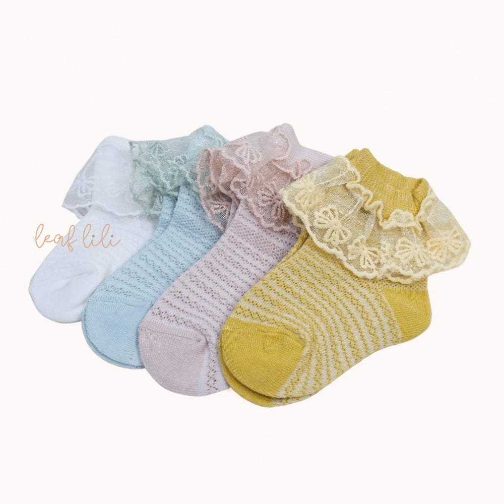 Leaf Lili Emma Lace Socks