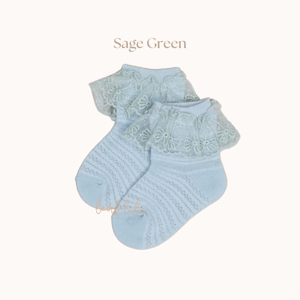 Leaf Lili Emma Lace Socks