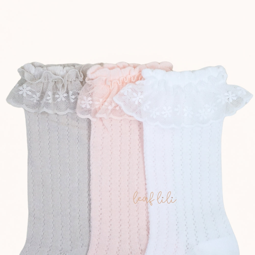 Leaf Lili Lucy Lace Socks