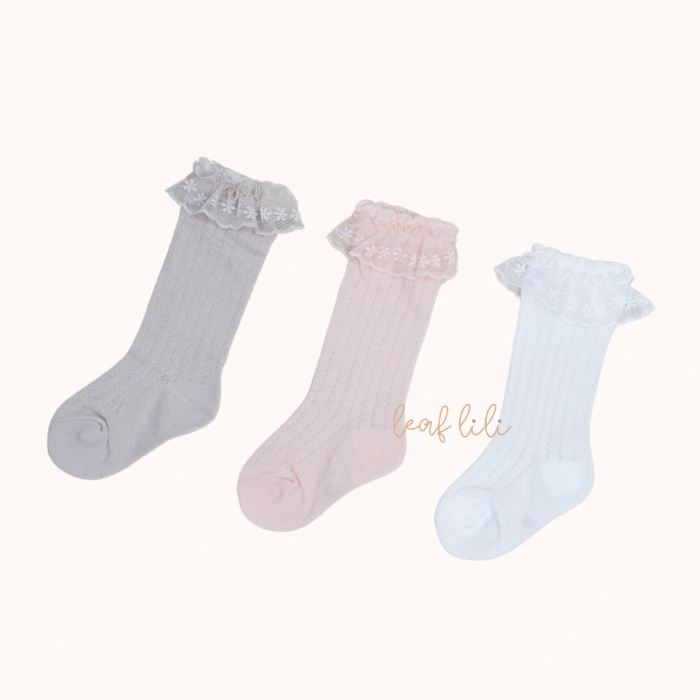 Leaf Lili Lucy Lace Socks