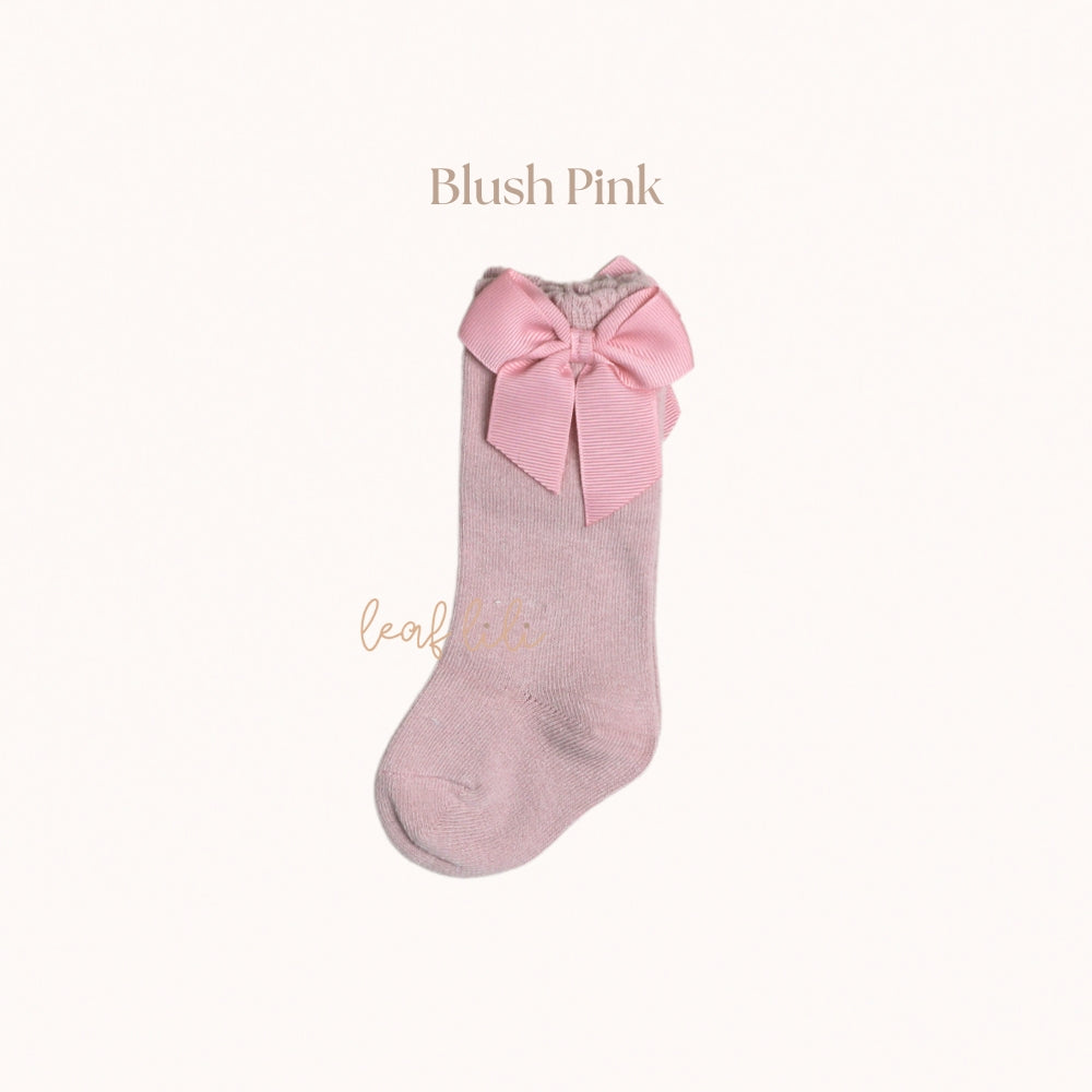 Leaf Lili Ruby Bow Socks