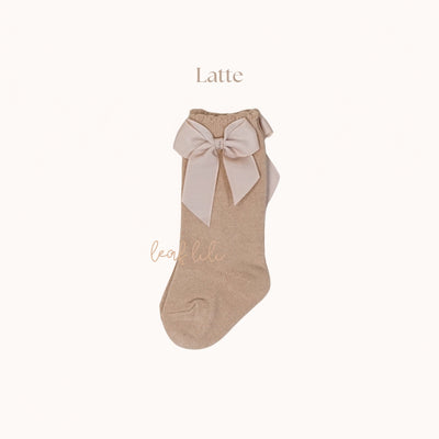 Leaf Lili Ruby Bow Socks