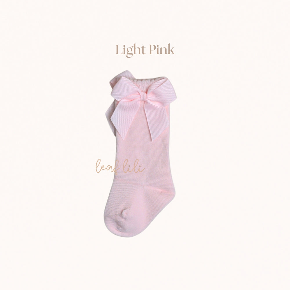 Leaf Lili Ruby Bow Socks