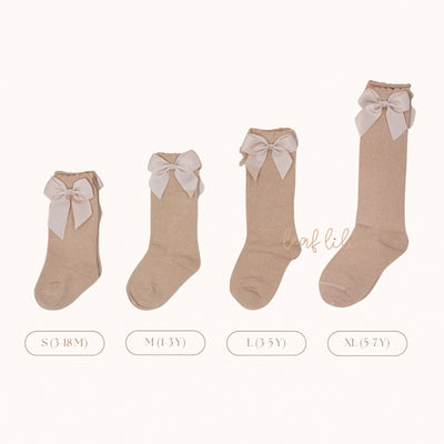 Leaf Lili Ruby Bow Socks