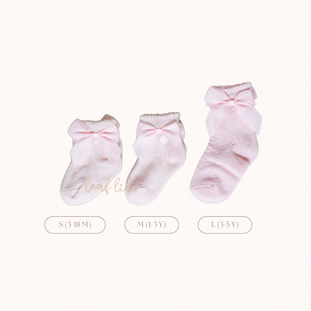 Leaf Lili Anna Bow Socks
