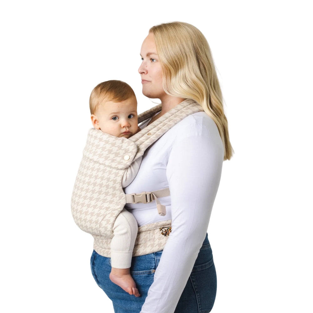 Mabe Monarch Baby Carrier - Houndstooth