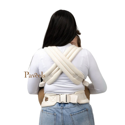 Mabe Monarch Baby Carrier - Natural Ivory