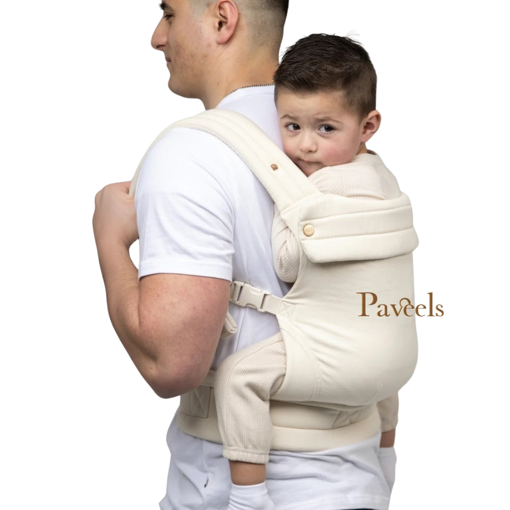 Mabe Monarch Baby Carrier - Natural Ivory