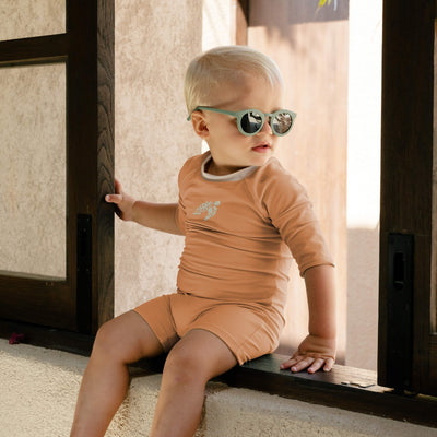 Lee Vierra Kids Noel Au Soleil Unisex Mid-Length Sleeved Baby Diving - Meerkat