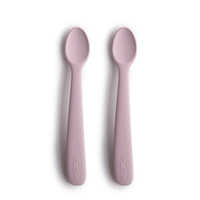 Mushie Silicone Feeding Spoons 2-Pack