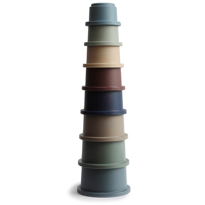 Mushie Stacking Toy Cups