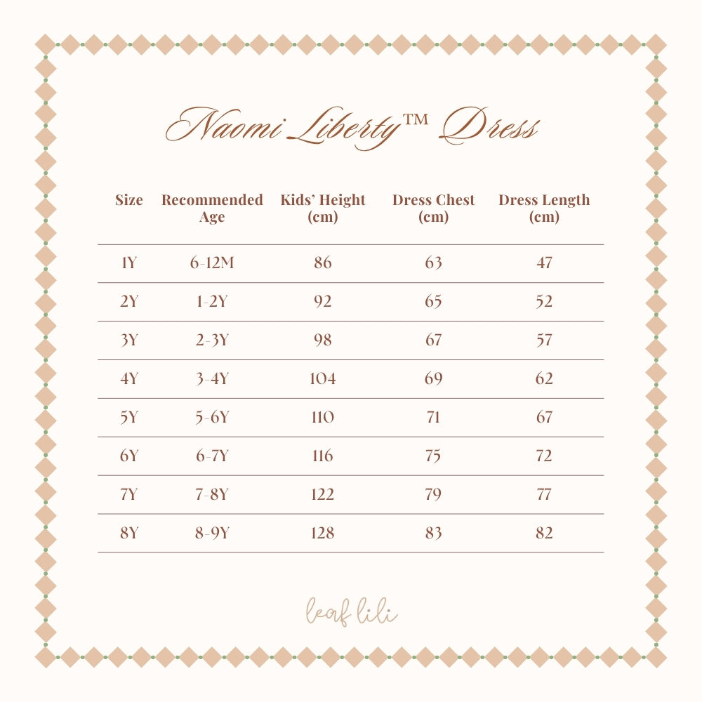 Leaf Lili Whispering Meadow Naomi Liberty™ Dress