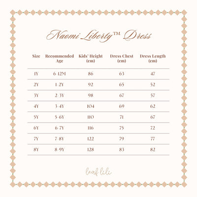 Leaf Lili Whispering Meadow Naomi Liberty™ Dress