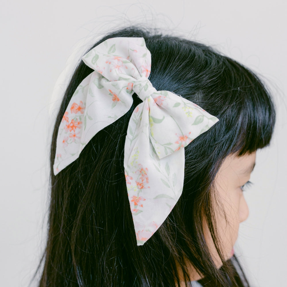 Leaf Lili Whispering Meadow Hair Accessories - Long Tail Hair Bow