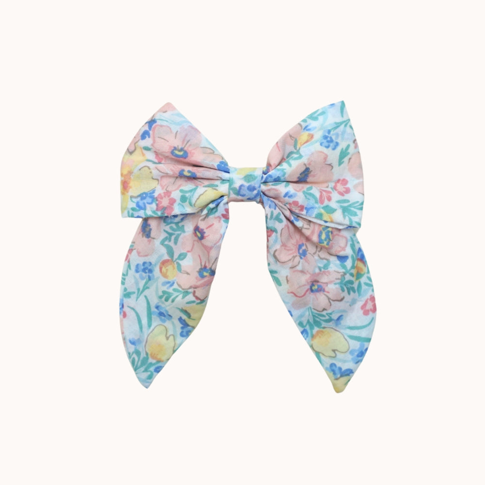 Leaf Lili Whispering Meadow Hair Accessories - Long Tail Hair Bow