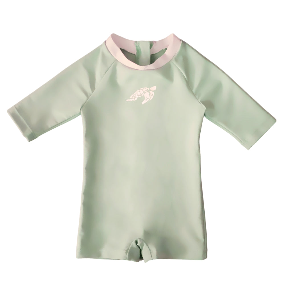 Lee Vierra Kids Noel Au Soleil Unisex Mid-Length Sleeved Baby Diving - Peppermint