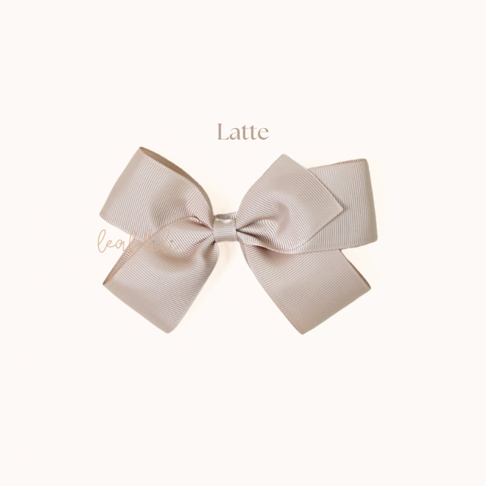 Leaf Lili Classic Large Hair Bow Clip