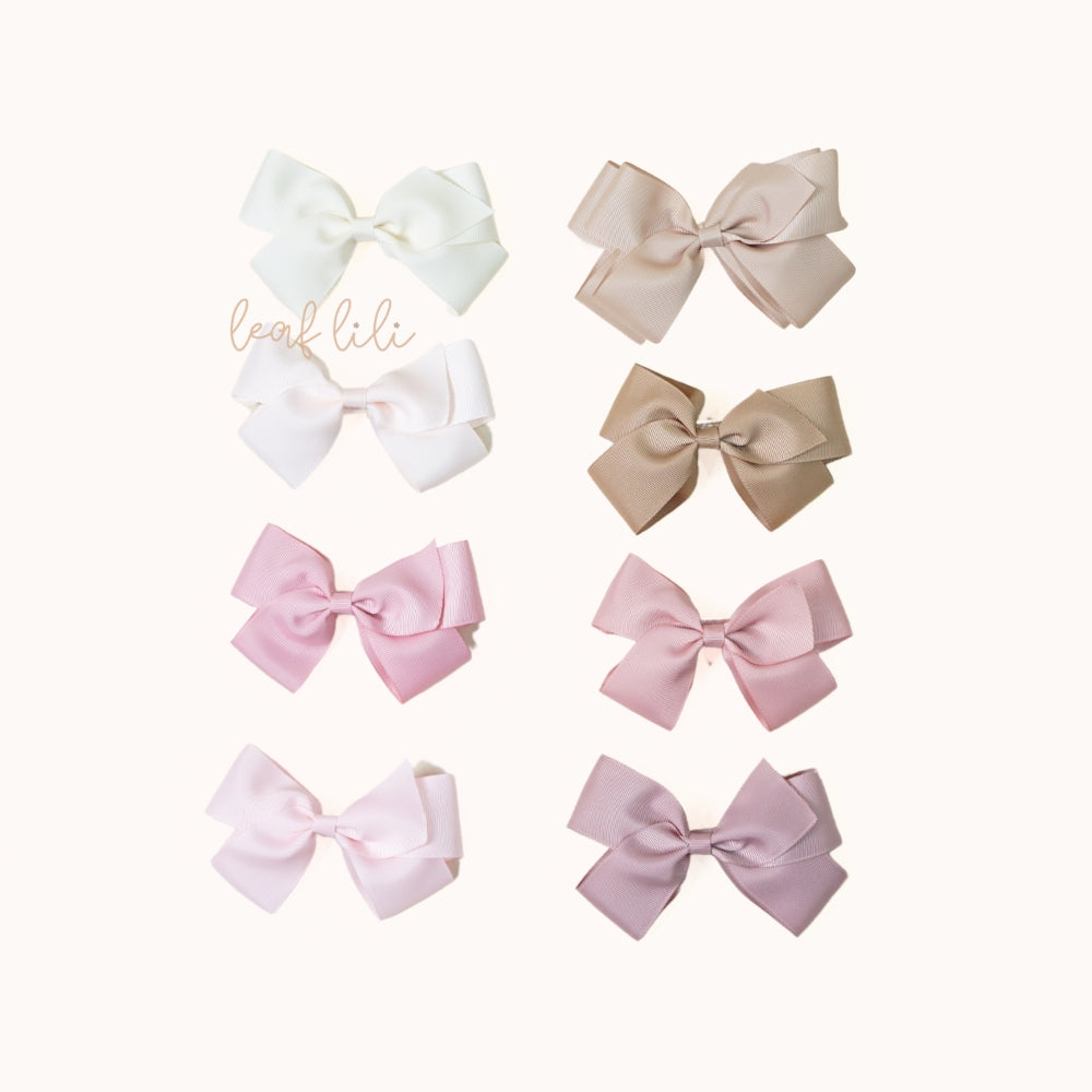 Leaf Lili Classic Large Hair Bow Clip