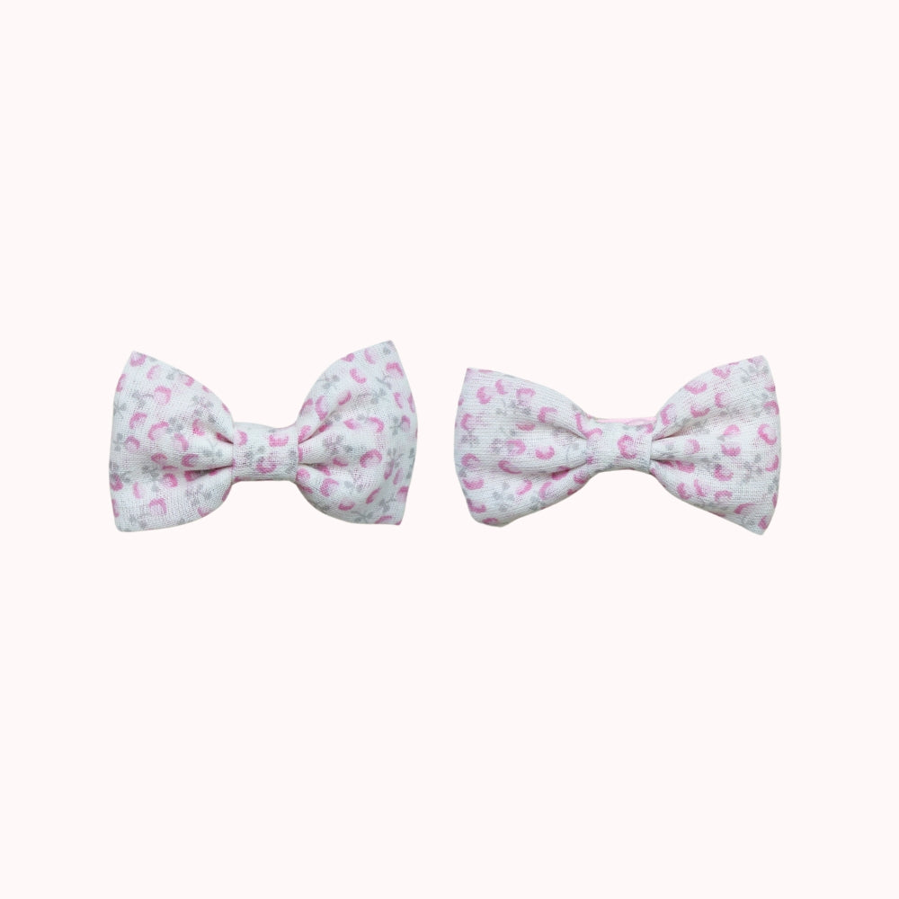 Leaf Lili Whispering Meadow Hair Accessories - Medium Classic Bow Set