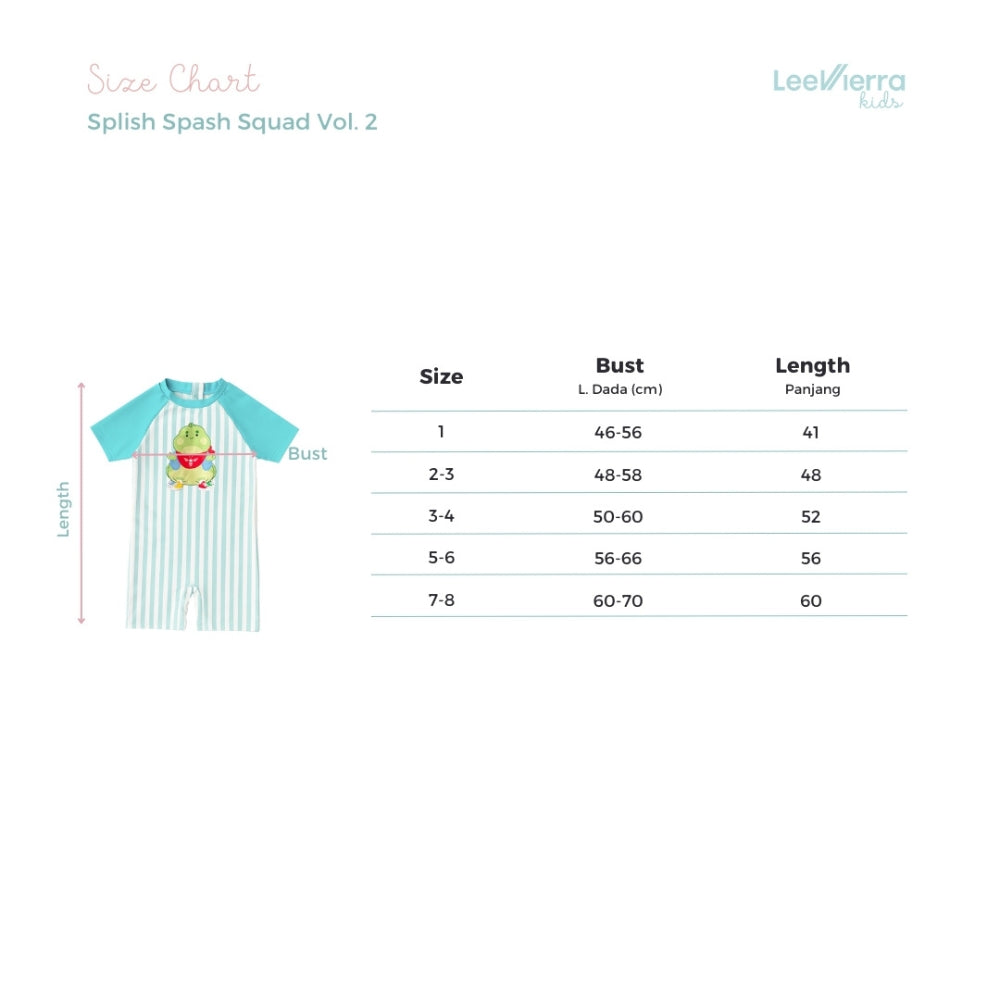 Lee Vierra Kids x The Overtee Kids Catterpie Short Diving - Caterpie
