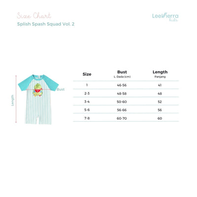 Lee Vierra Kids x The Overtee Kids Catterpie Short Diving - Caterpie