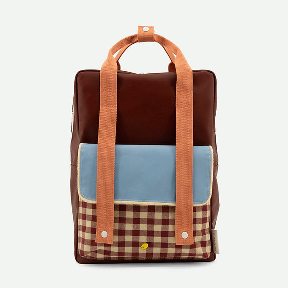 Sticky Lemon Backpack Large - Gingham