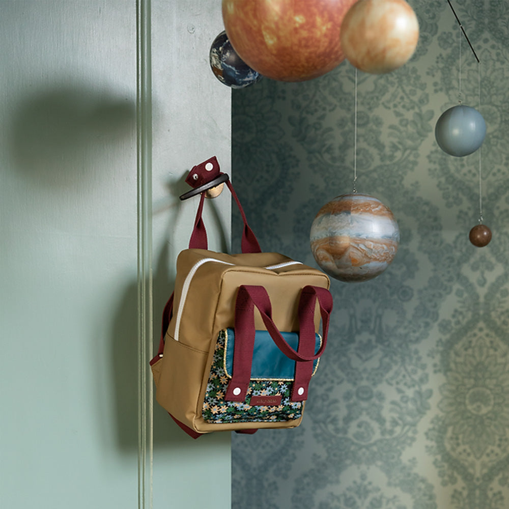 Sticky Lemon Backpack Small - Golden - Inventor Green + Flowerfield Gr ...