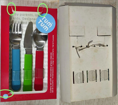 Tum Tum Trainee Cutlery Set - Imperfect