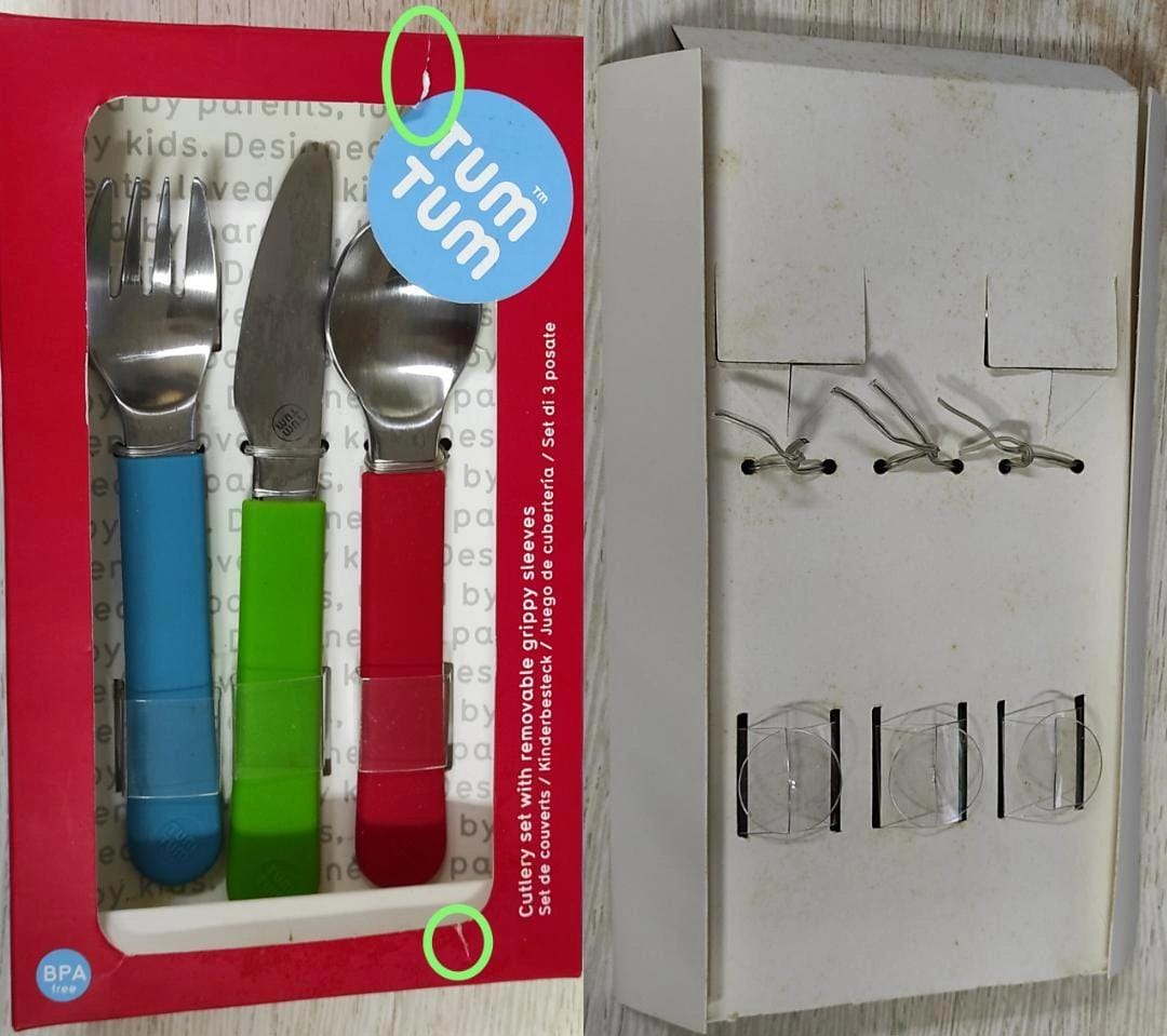 Tum Tum Trainee Cutlery Set - Imperfect