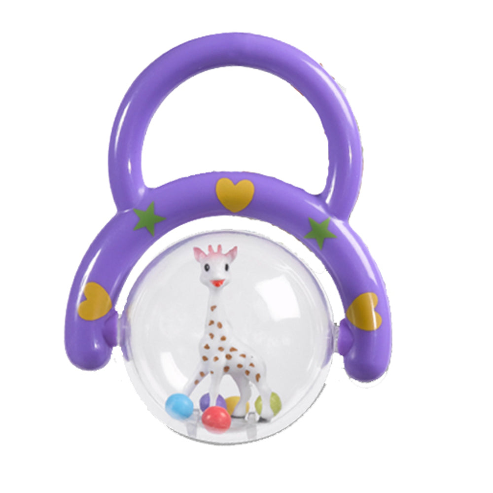 Purple Rattles Sophie The Giraffe Hand Rattle - Purple - Packaging Defect – Paveels