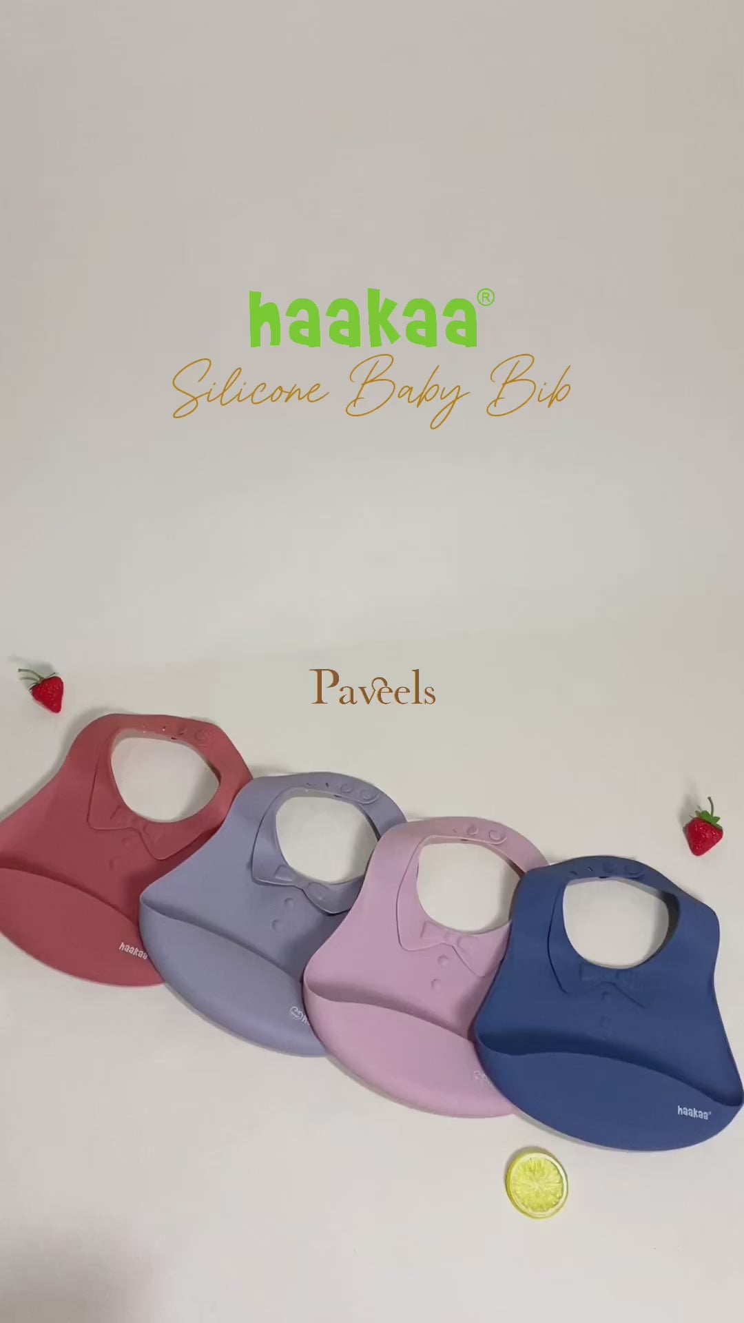 Haakaa Silicone Baby Bib