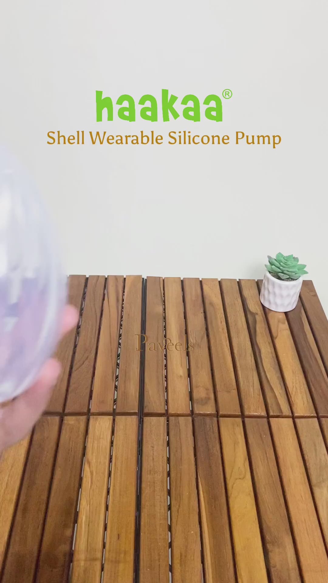 Haakaa Shell Wearable Silicone Pump