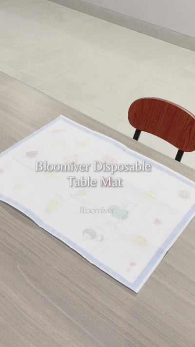 Bloomiver Disposable Table Mat - Set of 10