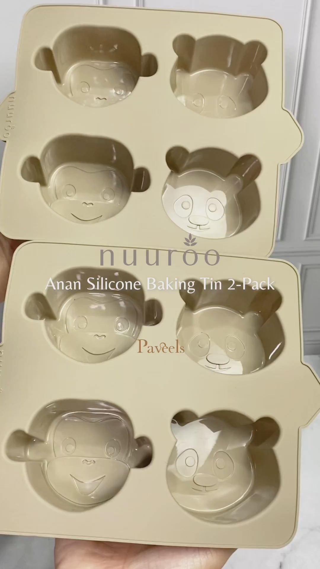 Nuuroo Anan Silicone Baking Tin 2-Pack