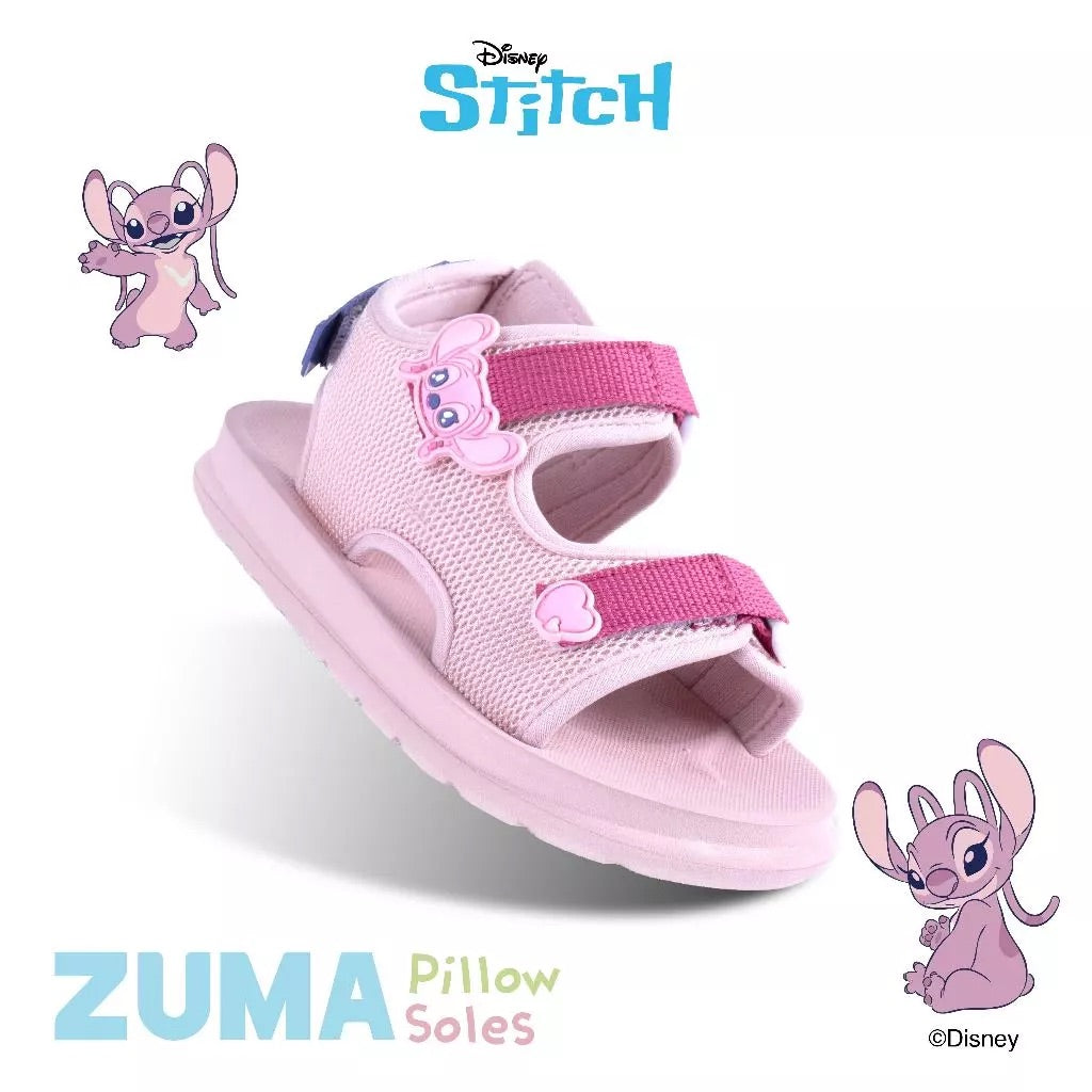 Zuma Sandals Disney Stitch - Kids Pink