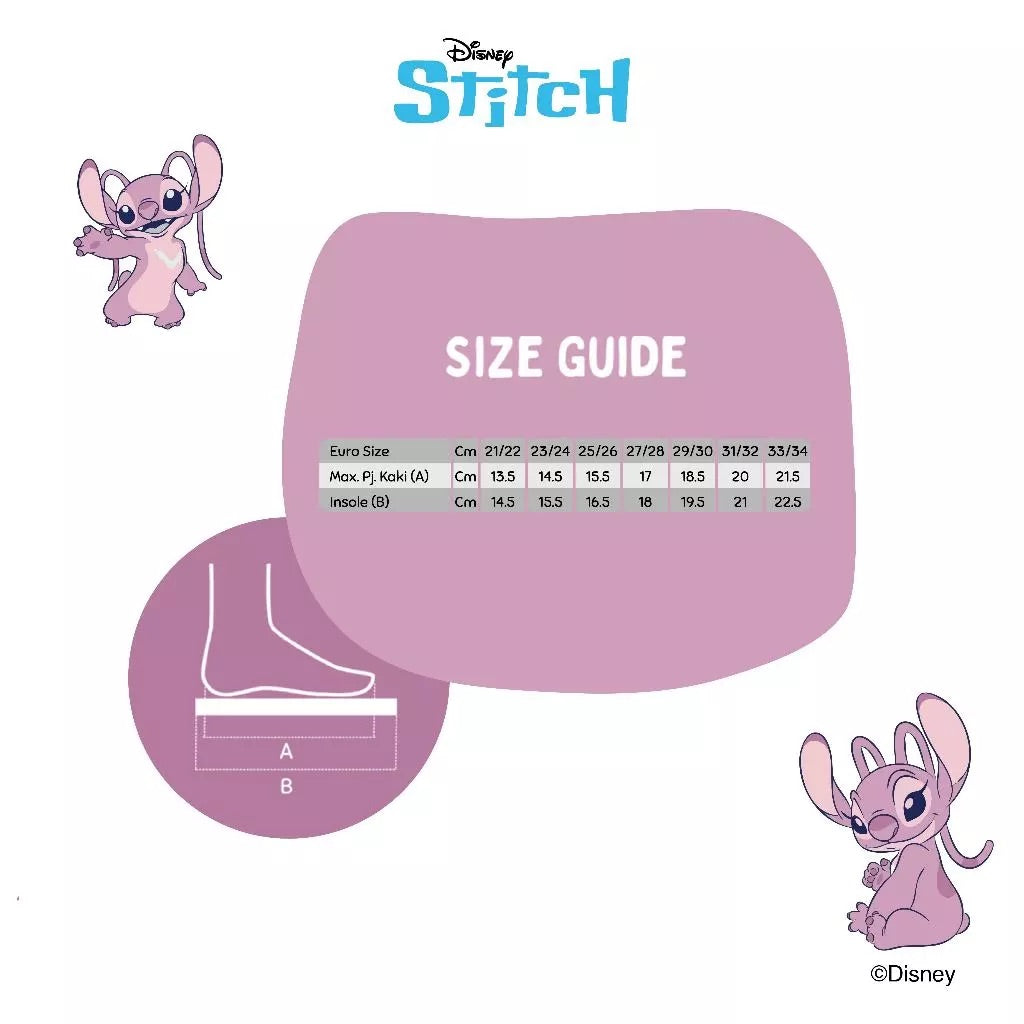 Zuma Sandals Disney Stitch - Kids Pink