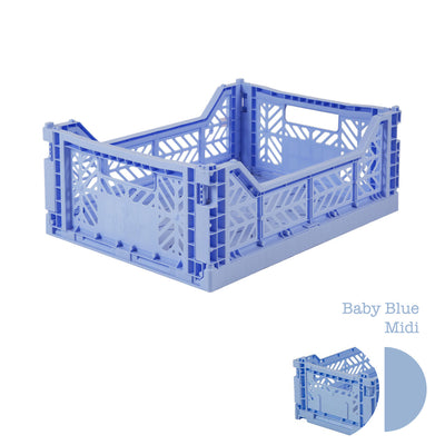 Aykasa Folding Crate - Baby Blue