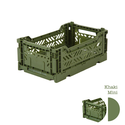 Aykasa Folding Crate - Khaki