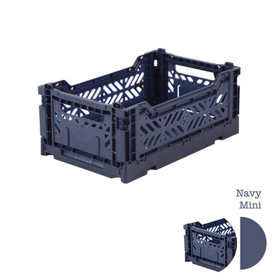 Aykasa Folding Crate - Navy