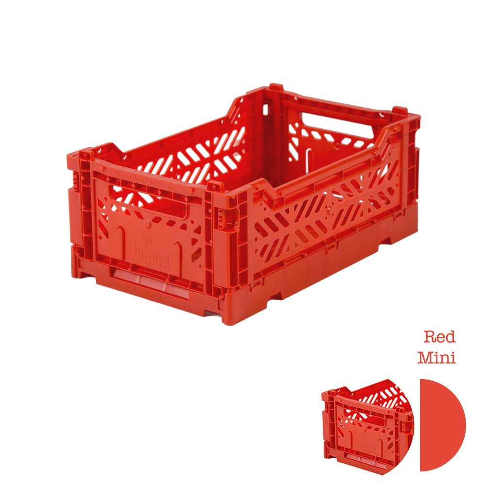 Aykasa Folding Crate - Red