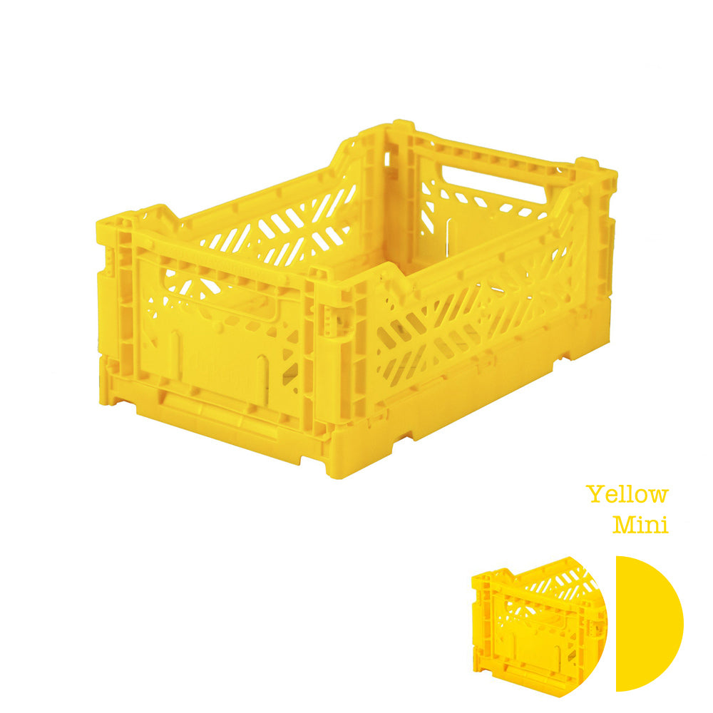 Aykasa Folding Crate - Yellow