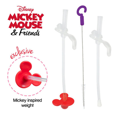 B.Box Sippy Cup Replacement Straw and Cleaner - Mickey