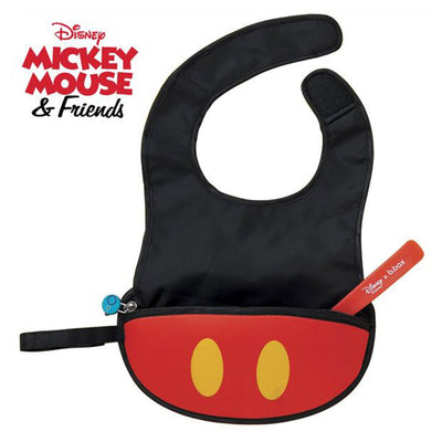 B.Box Travel Bib+Spoon - Disney Mickey