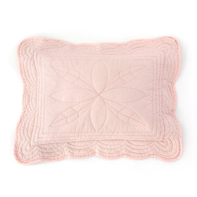 Bonne Mere Cot Quilt and Pillow Set - Shell Pink