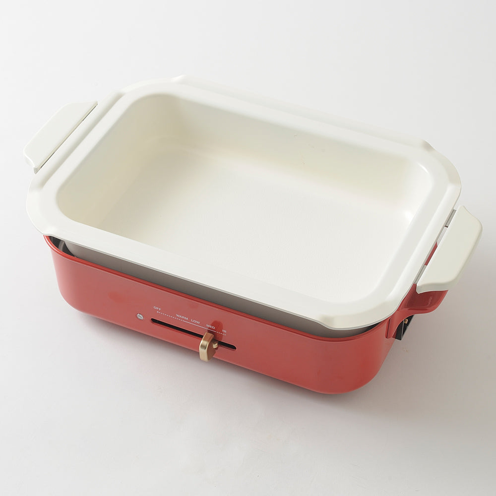 Bruno Compact Hot Plate Accessory - Ceramic Coated Pot