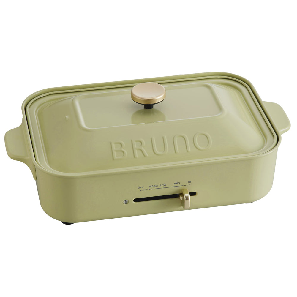 Bruno Compact Hot Plate - Avocado Green – Paveels