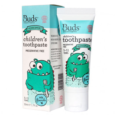 Buds Children Oralcare Organics - Toothpaste with Fluoride