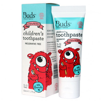 Buds Children Oralcare Organics - Toothpaste with Fluoride